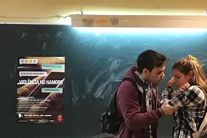 Sessão sobre violência no namoro